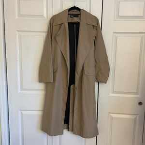 Zara waterproof trench coat